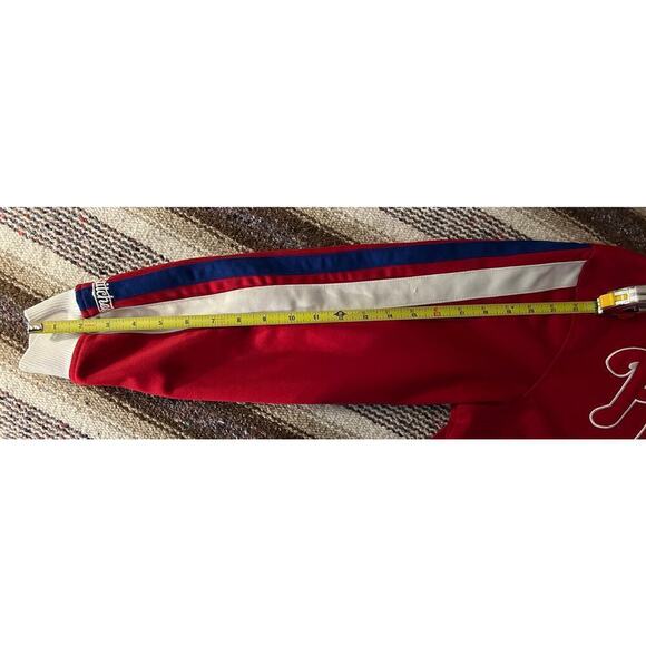 Vintage Philadelphia Phillies MLB baseball jacket stitches - Picture 6 of 7